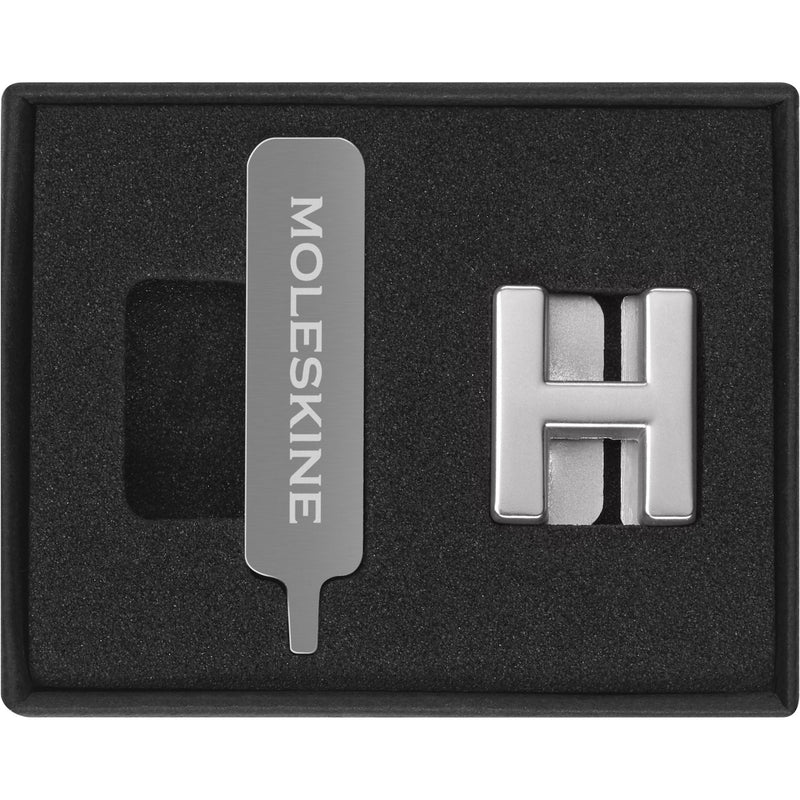 Moleskine Pin, H, Silver