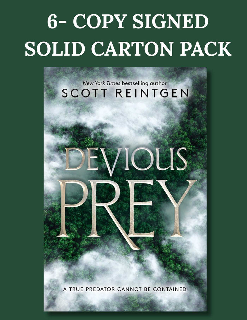 Devious Prey 6-Copy Signed Solid Carton Pack