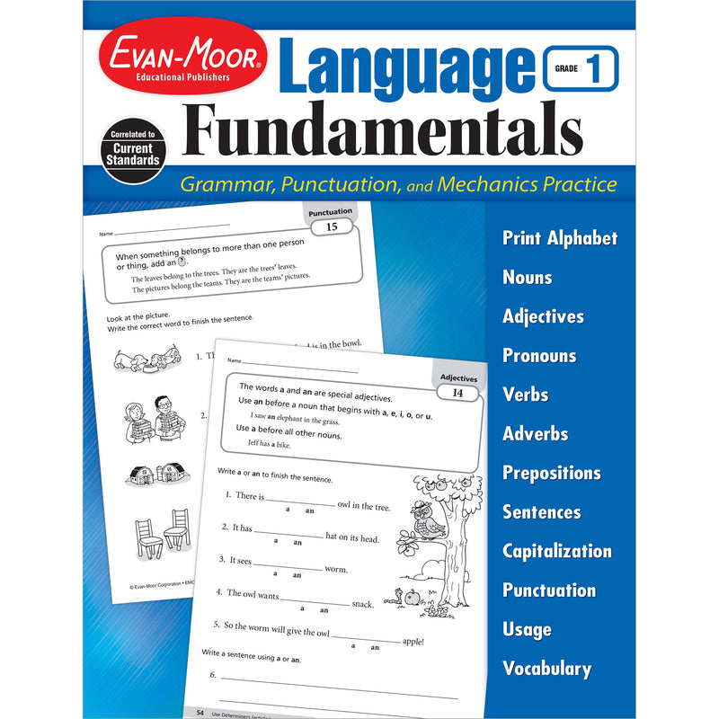 Language Fundamentals, Grade 1