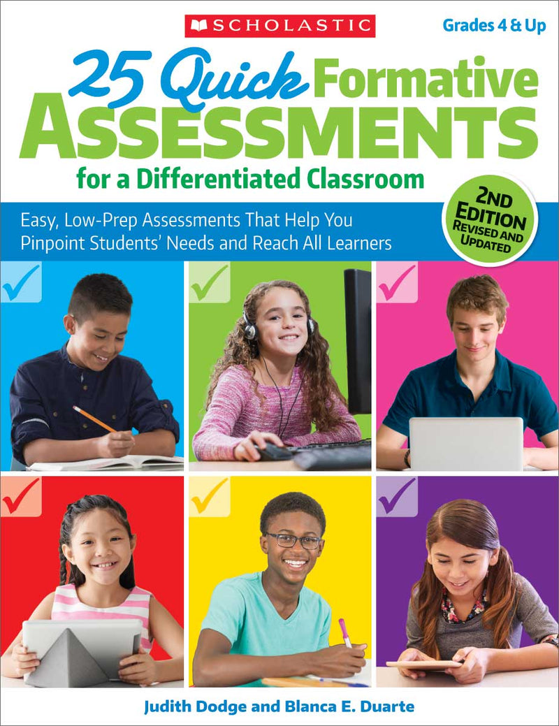 25 Quick Formative Assessments for a Differentiated Classroom, 2nd Edition