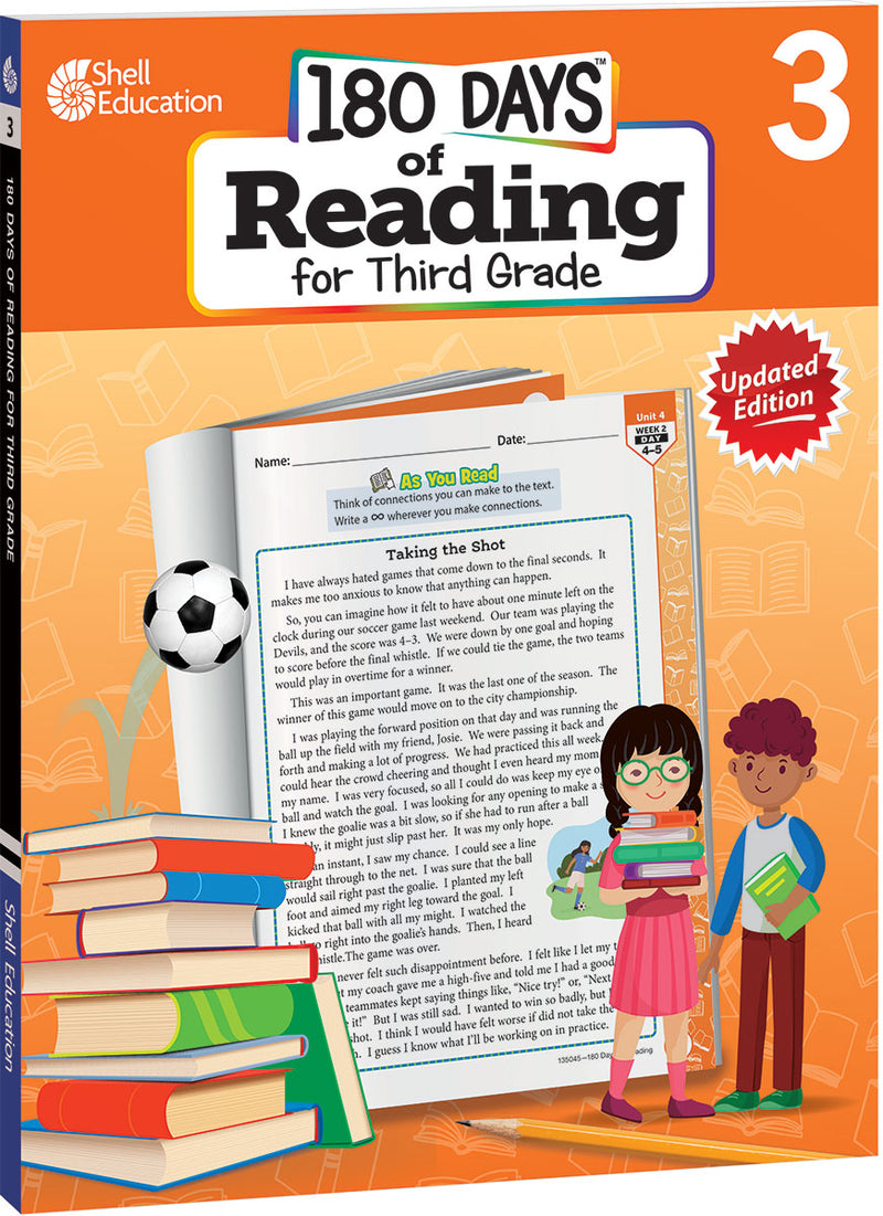 180 Days: Reading for Third Grade, 2nd Edition: Practice, Assess, Diagnose