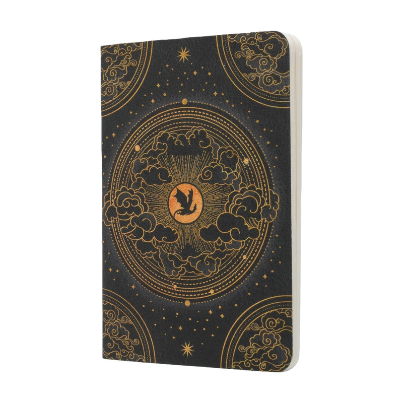 Fourth Wing Shadows of Navarre A6 Gridded Softcover Cahier, 80pg, 100GSM, Rebecca Yarros' Empyrean Collection by Paperblanks