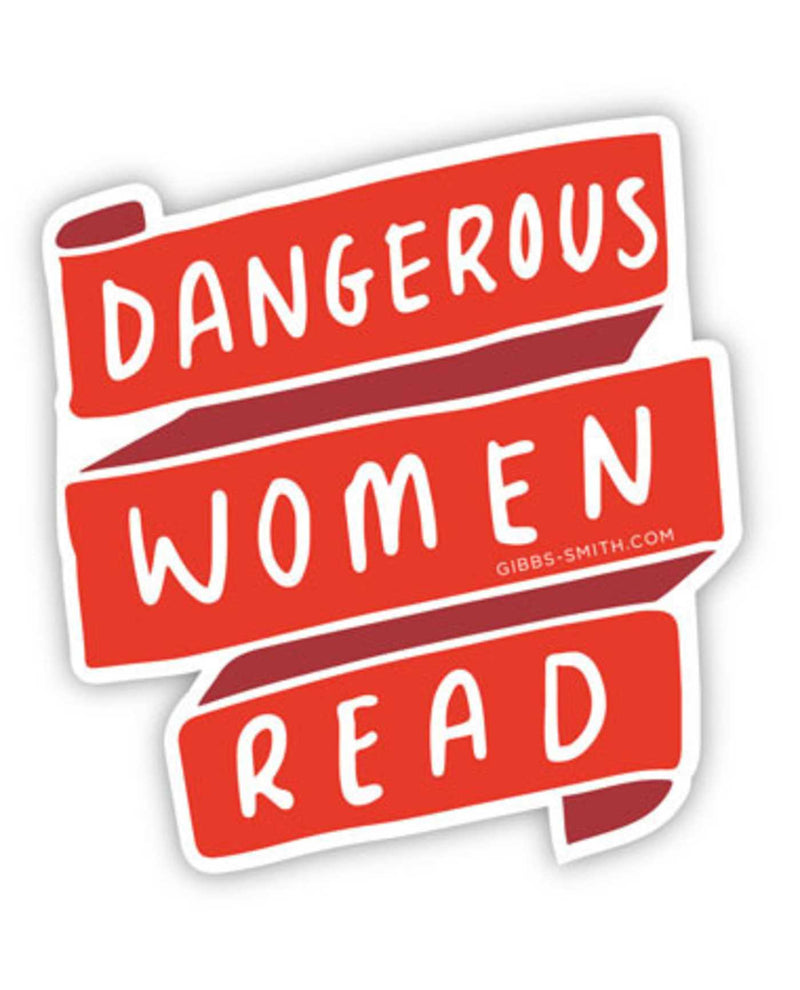 Dangerous Women Read Sticker (Pack of 6)