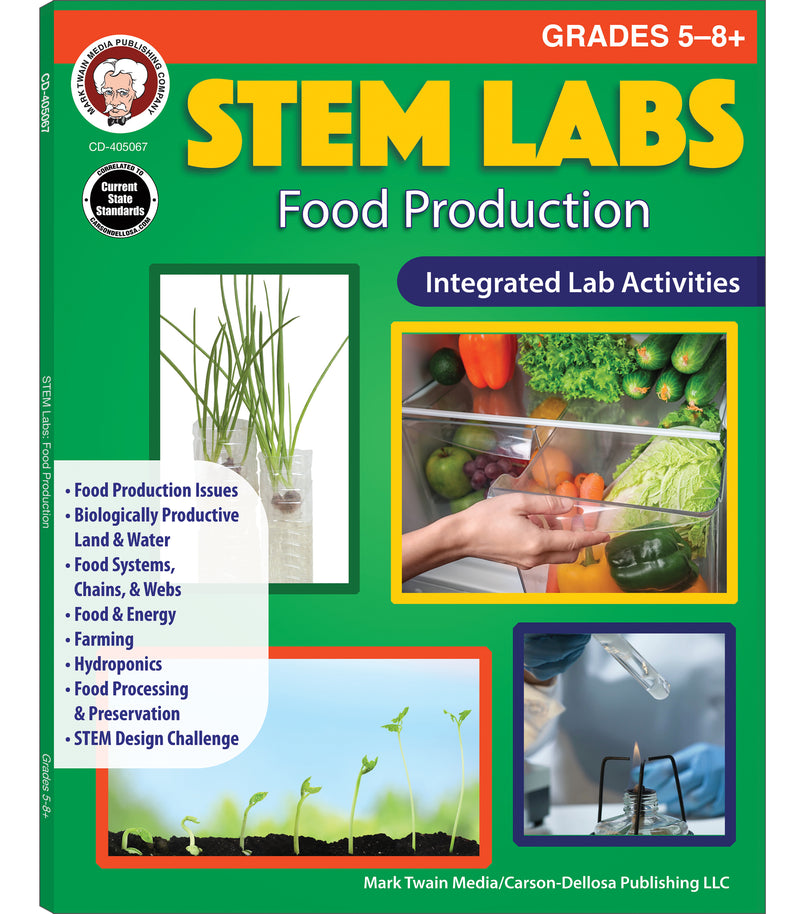 STEM Labs: Food Production Resource Book, Grades 5 - 12