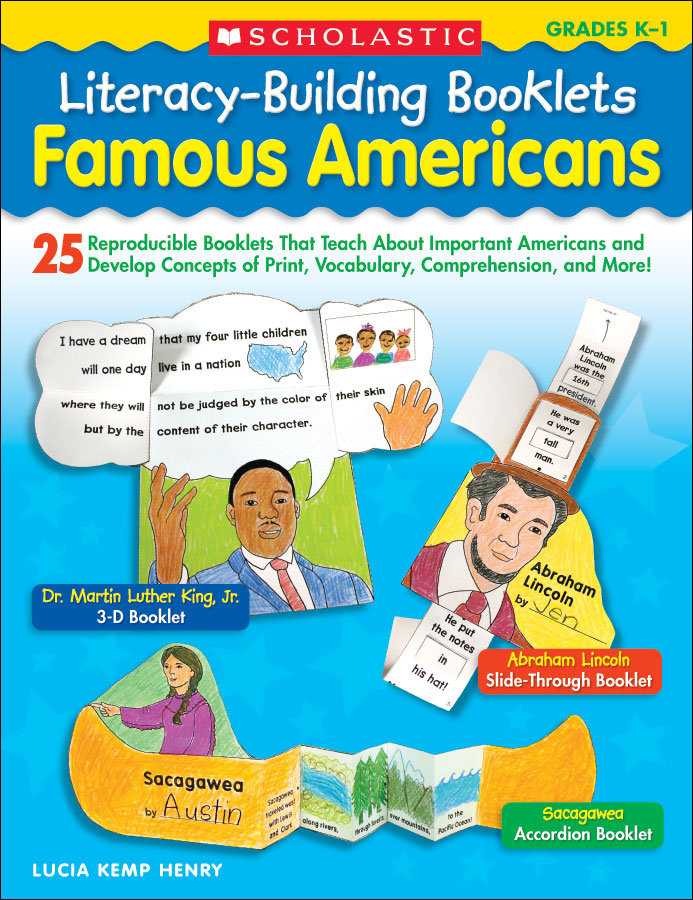 Literacy-Building Booklets: Famous Americans