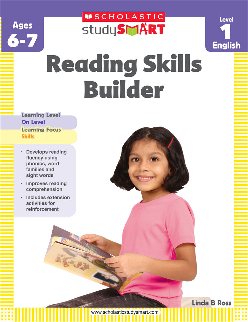Scholastic Study Smart: Reading Skills Builder: Level 1