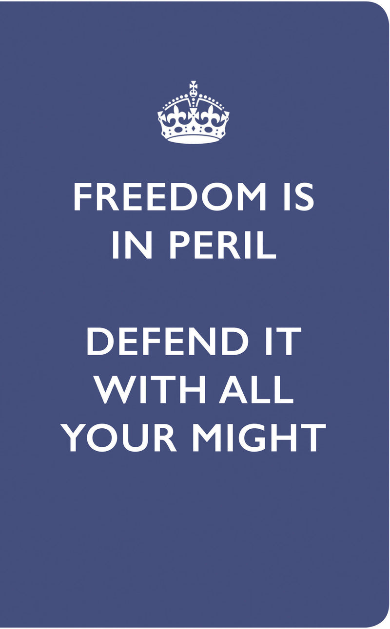 Freedom is in Peril Journal