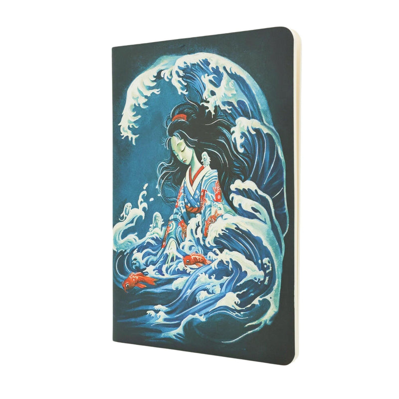 Empress Jingu A5 Dot Grid Softcover Cahier, 80pg, 100GSM by Paperblanks (Esprit de Lacombe)