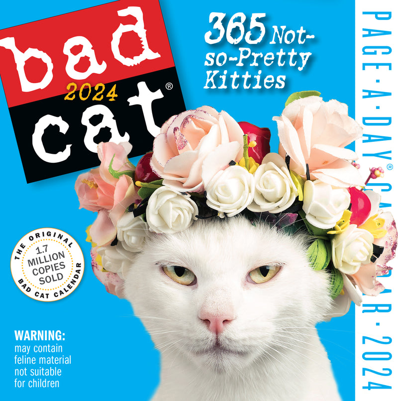 Bad Cat Page-A-Day Calendar 2024