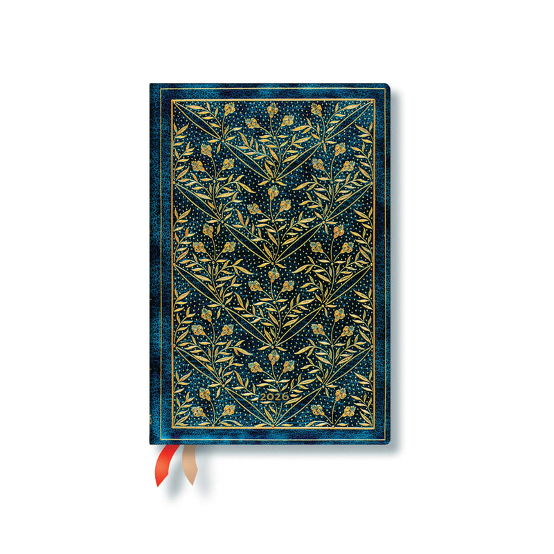 Paperblanks | 2026 Wildflower Song  | Wildflower Song  | 12-Month Planner | Mini | Day-at-a-Time | Elastic Band | 416 Pg | 80 GSM
