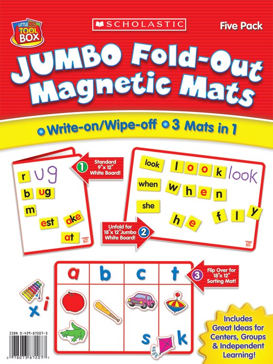 Little Red Tool Box: JUMBO Fold-Out Magnetic Mats