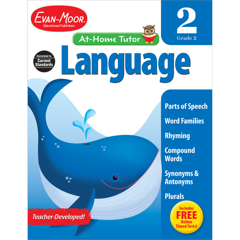 At Home Tutor Language, Grade 2