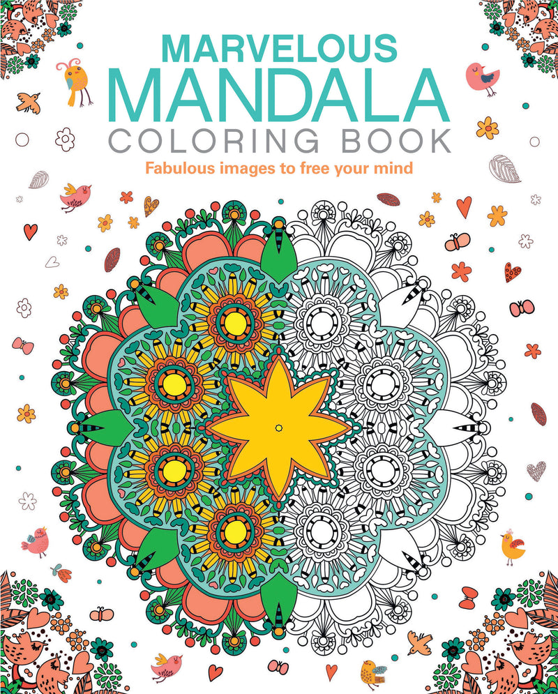 Marvelous Mandala Coloring Book
