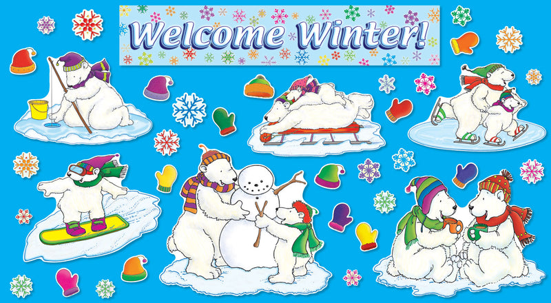 Snow Globe Santa! Bulletin Board