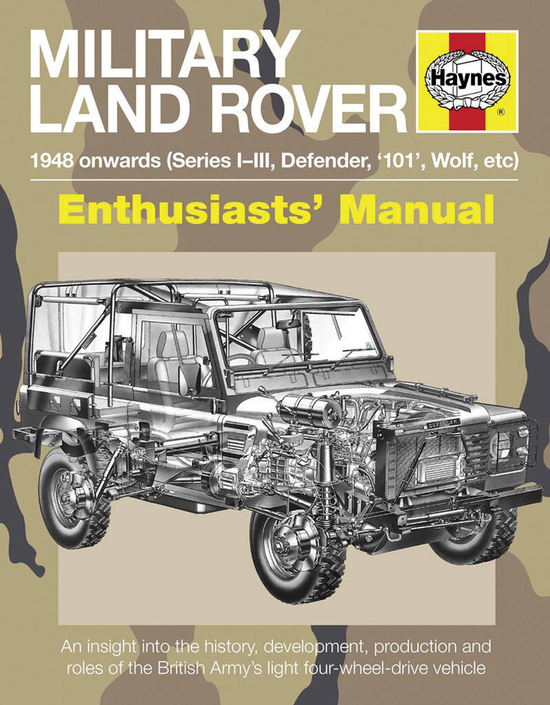 Military Land Rover 1948 Onwards (Series I-III, Defender, '101', Wolf, etc)
