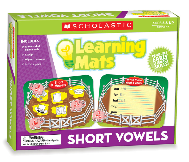 Short Vowels Learning Mats