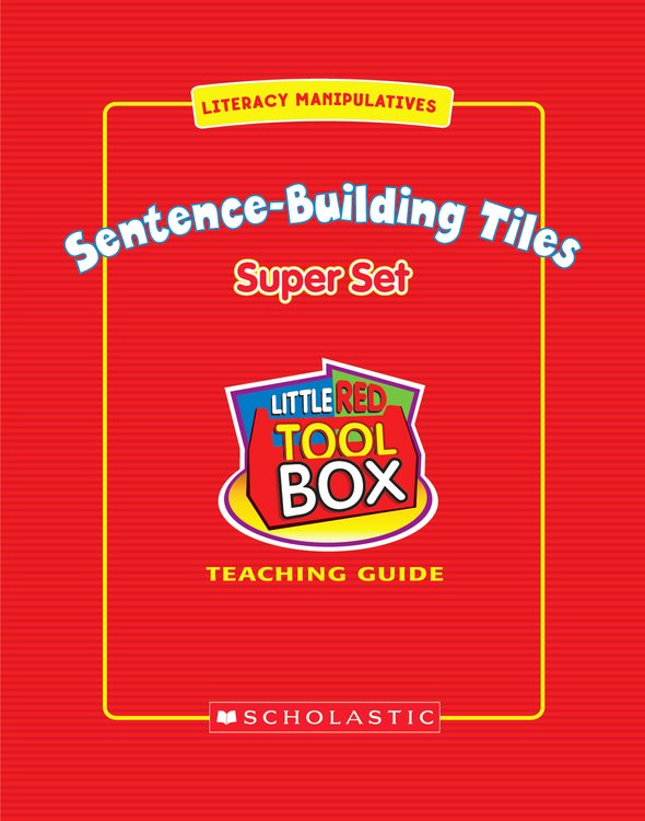 Little Red Tool Box: Sentence-Building Tiles Super Set