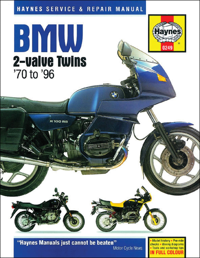 BMW 2-Valve Twins '70 to '96
