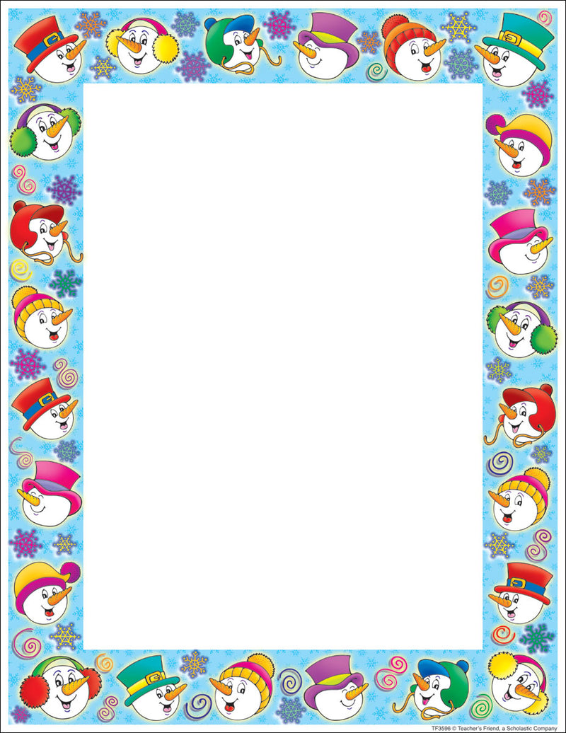 Snowmen! Printer Paper