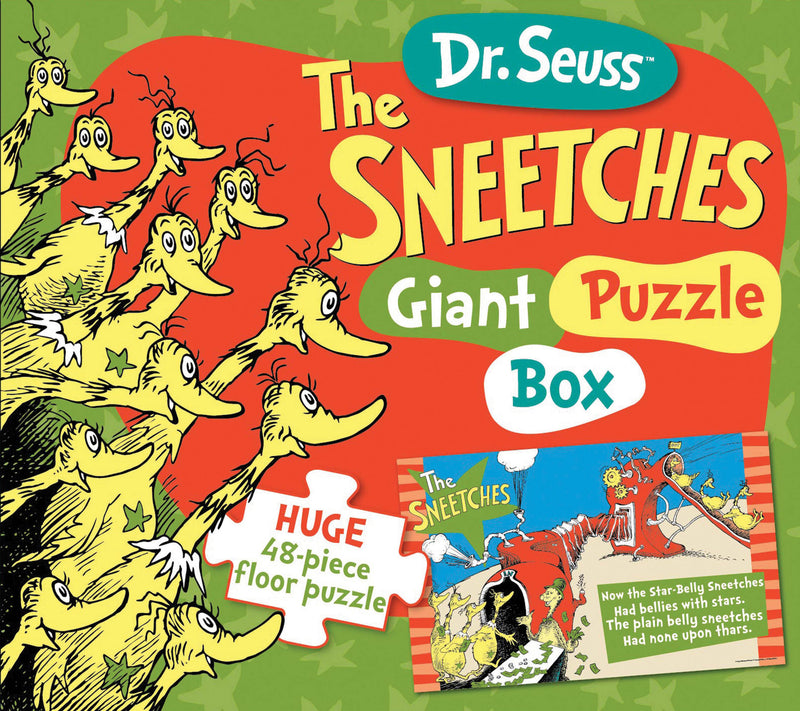 Dr. Seuss The Sneetches Giant Puzzle Box