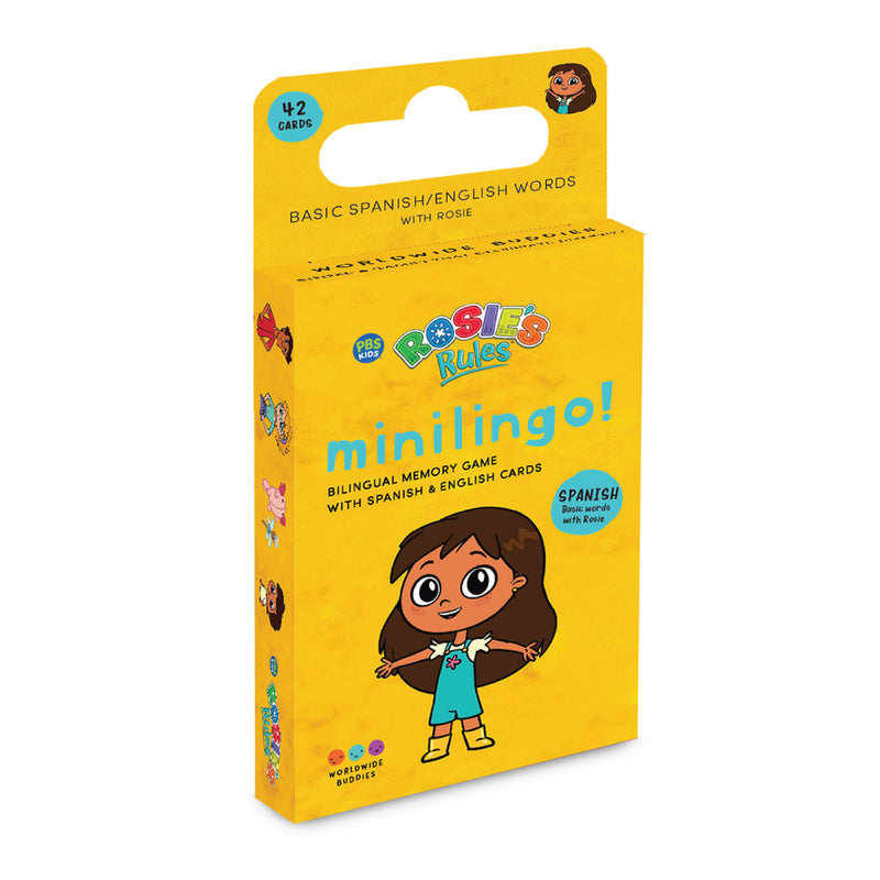 Rosie's Rules: Minilingo Spanish / English Flashcards - Basic Words