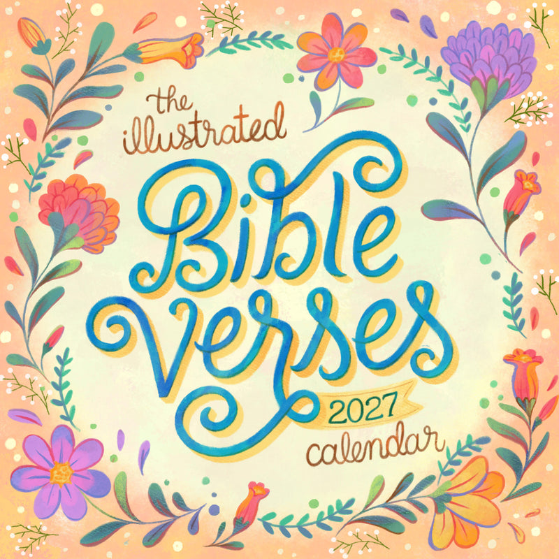 The Illustrated Bible Verses Wall Calendar 2027