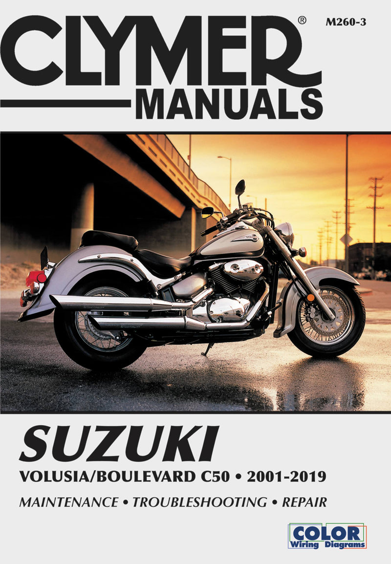 Suzuki Volusia/Boulevard C50 (2001-2019) Clymer Repair Manual