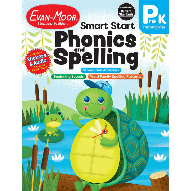 Smart Start: Phonics And Spelling, Grade Prek