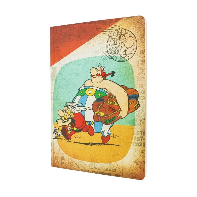 A New Journey A4 Lined Softcover Cahier, 80pg, 100GSM by Paperblanks (The Adventures of Asterix)
