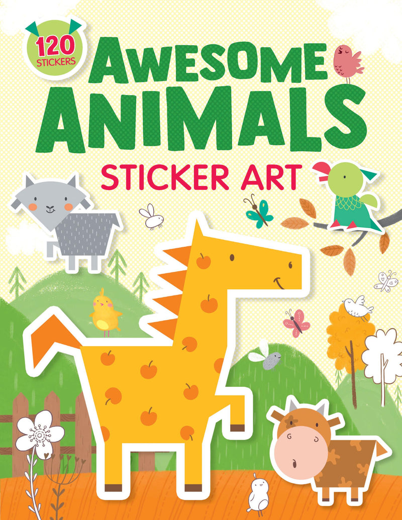 Awesome Animals Sticker Art