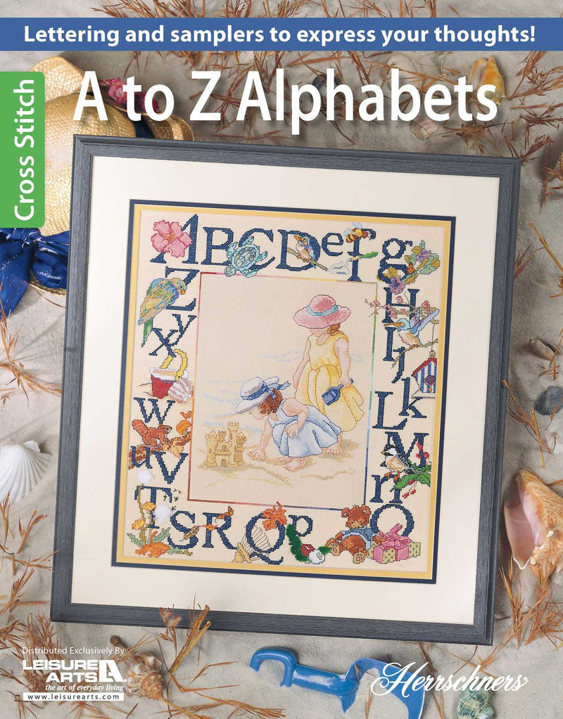 A to Z Alphabets Cross Stitch