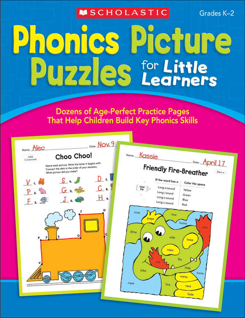 Phonics Picture Puzzles for Little Learners