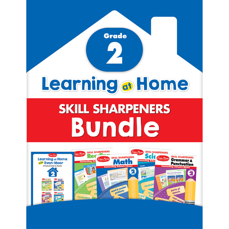 Learning At Home Bundle, Grade 2