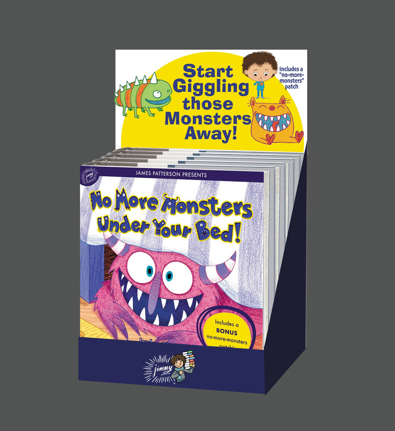 No More Monsters Under Your Bed! 5c Solid Counter Display