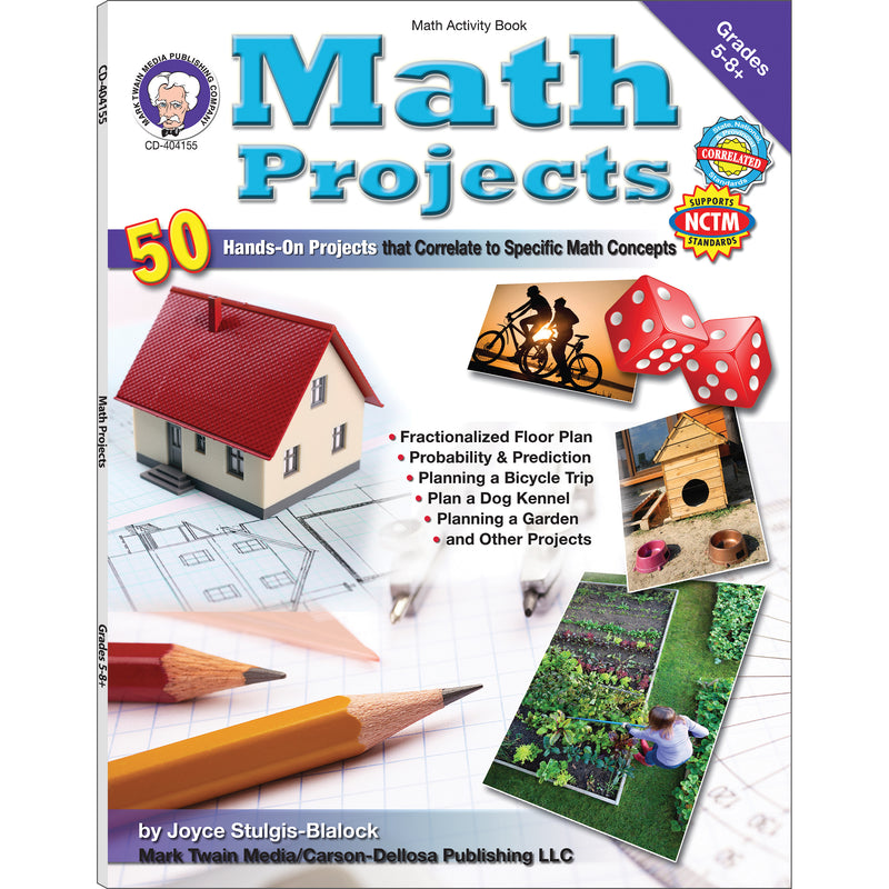 Math Projects, Grades 5 - 12