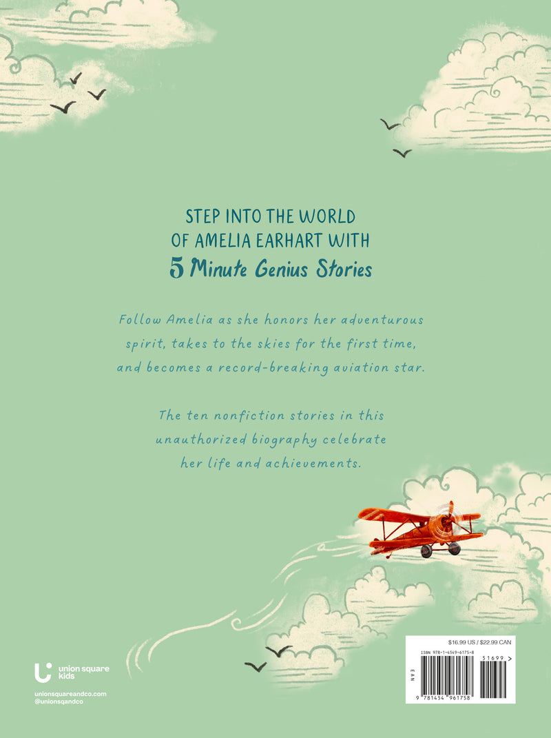 Amelia Earhart: 5-Minute Genius Stories
