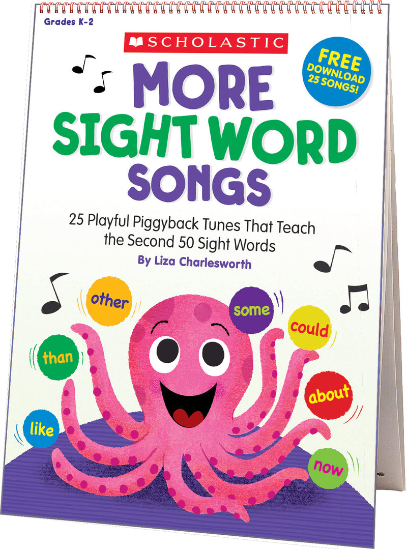 MORE Sight Word Songs Flip Chart