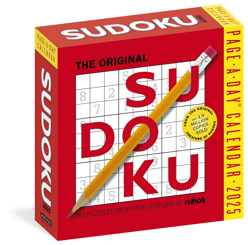 Original Sudoku Page-A-Day® Calendar 2025