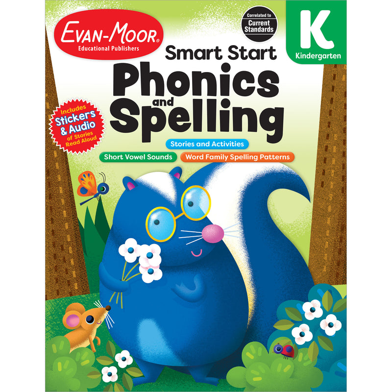 Smart Start: Phonics And Spelling, Grade K