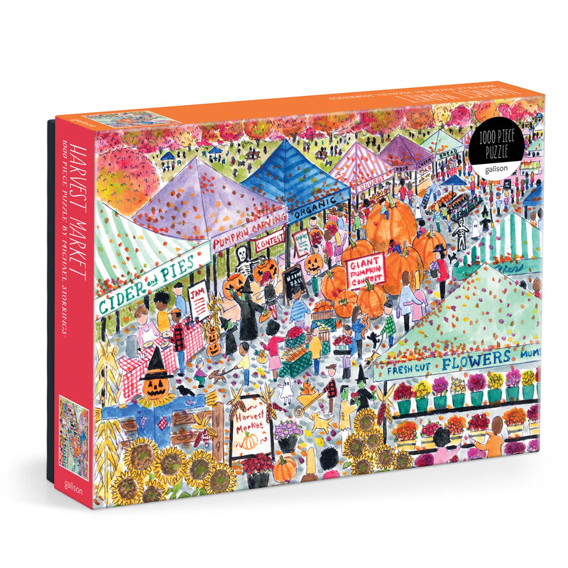Michael Storrings Harvest Market 1000 Piece Puzzle