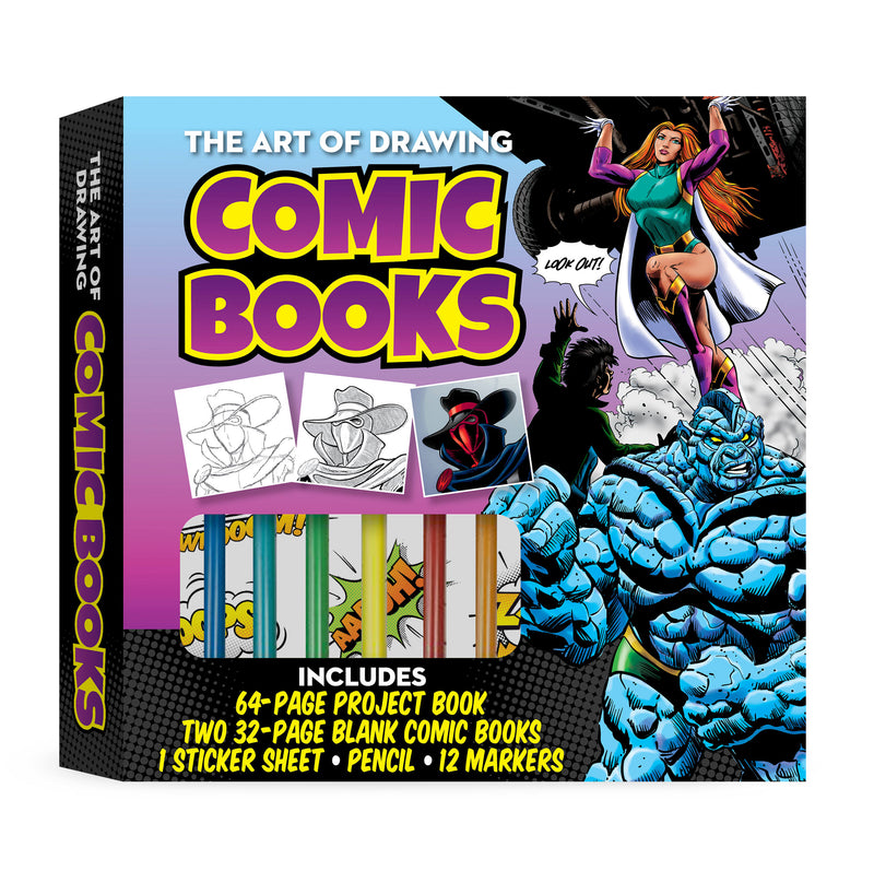 Art of Drawing Comic Books Kit
