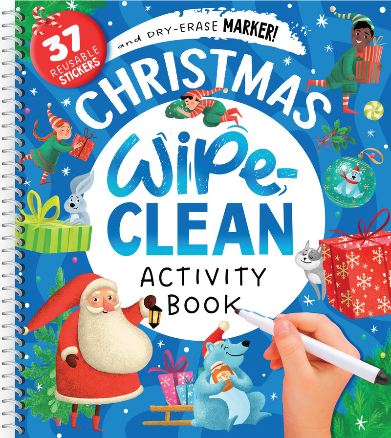 Christmas Wipe-Clean Activity Book