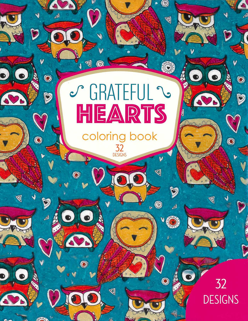 Grateful Hearts Coloring Book