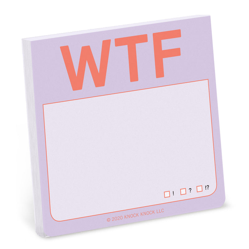 WTF Sticky Notes (Pastel Edition)