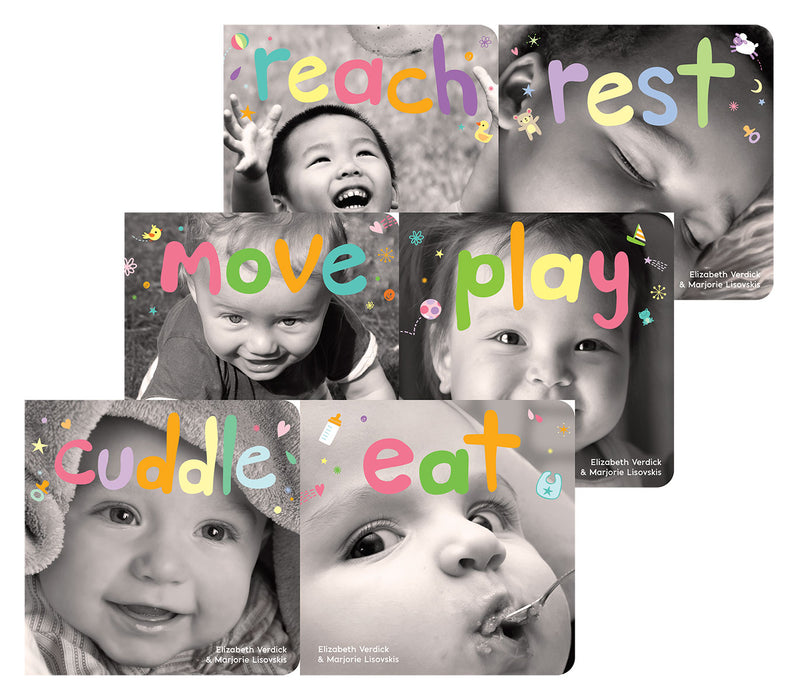 Happy Healthy Baby® Board Books Complete Series 6-Book Set