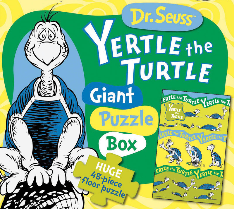 Dr. Seuss Yertle the Turtle Giant Puzzle Box