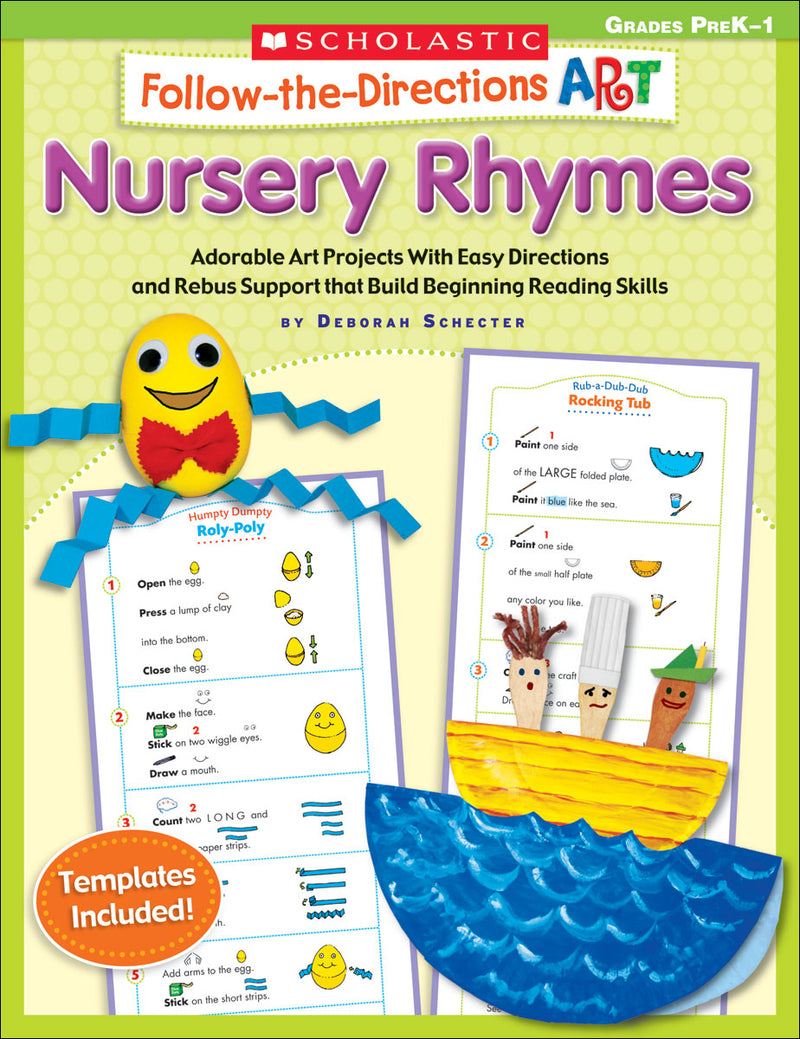 Follow-the-Directions Art: Nursery Rhymes