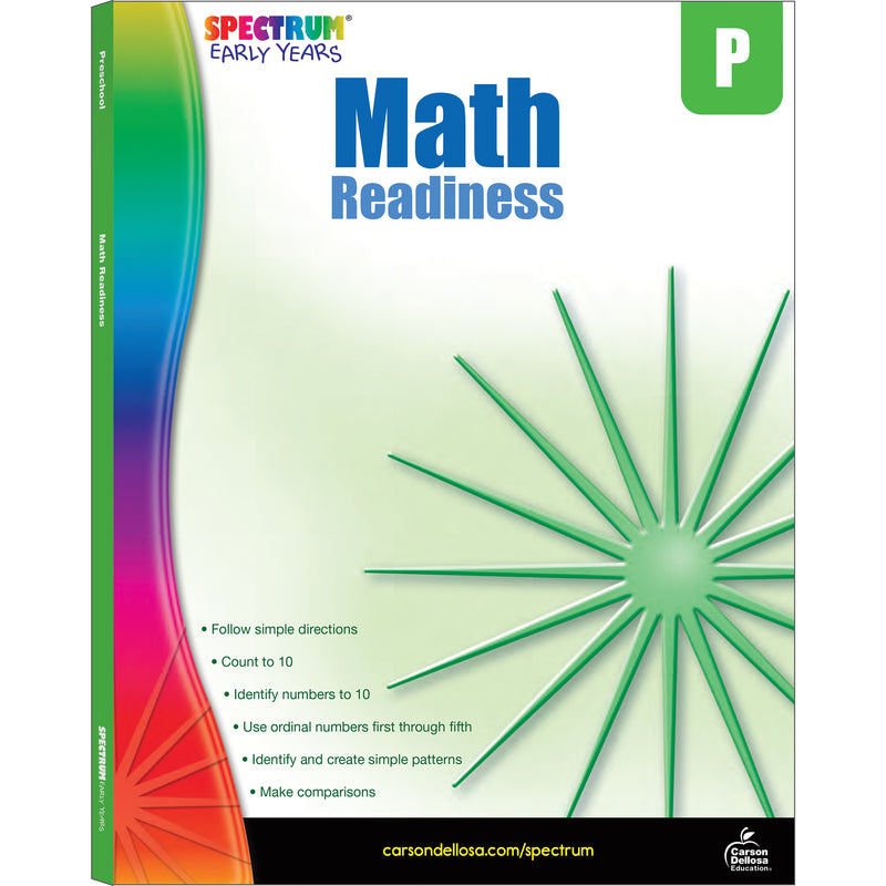 Math Readiness, Grade PK