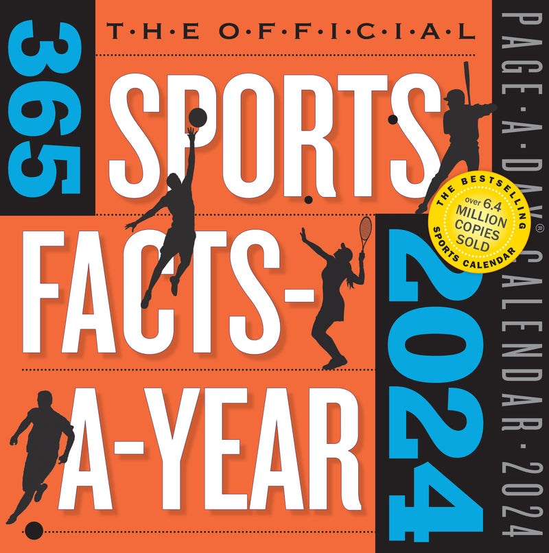 Official 365 Sports Facts-A-Year Page-A-Day Calendar 2024