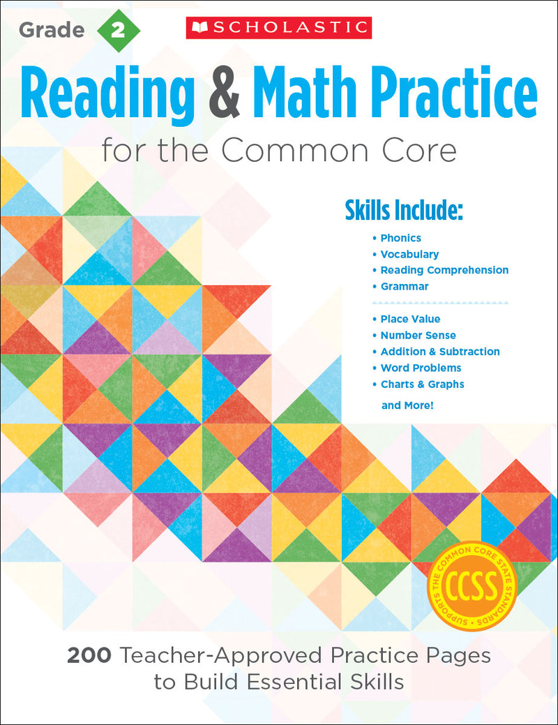 Reading & Math Practice: Grade 2